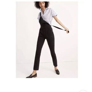 Madewell Black Overalls
